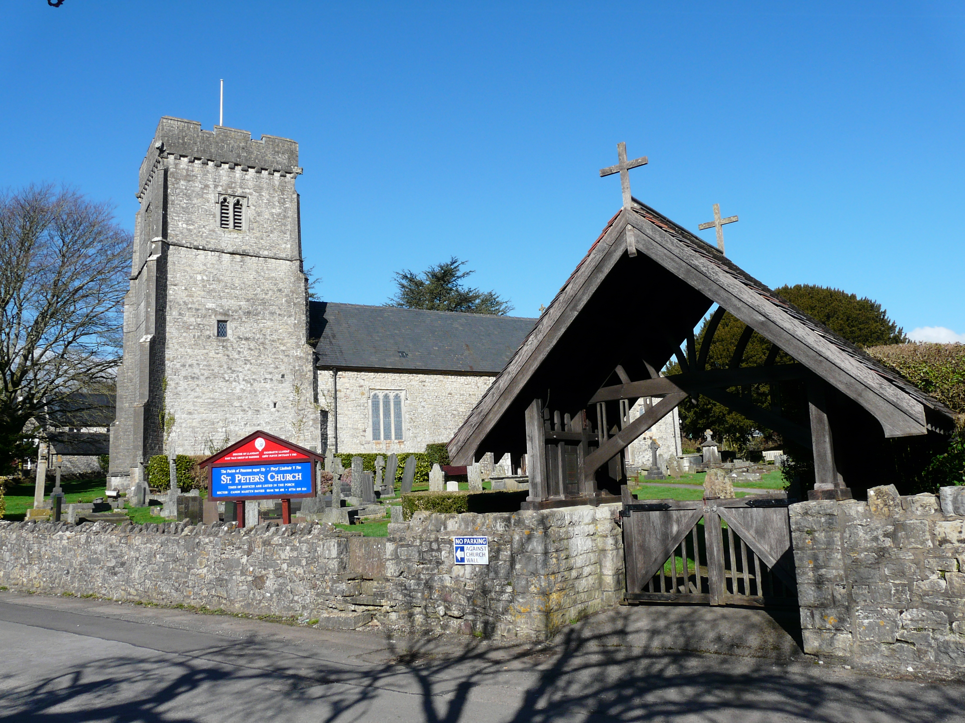 St Peter's Church and lych gate